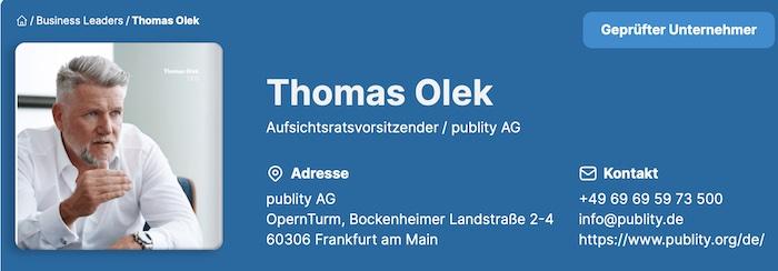 Thomas Olek Bl Profil