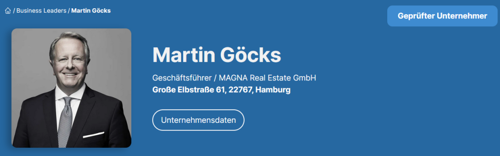 Martin Göcks - Magna Real Estate (Business-Leaders)