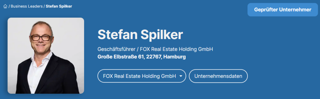 Stefan Spilker - Geschäftsführer (Business-Leaders)