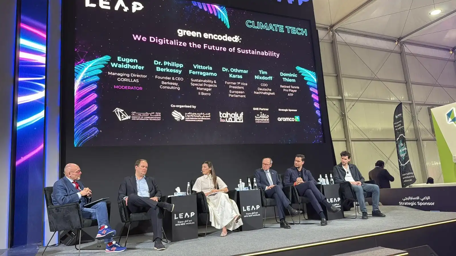 LEAP 25 - Panel Green Encoded – We Digitalize the Future of Sustainability